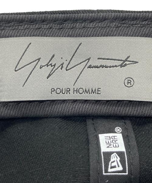 New Era（ニューエラ）New Era (ニューエラ) YOHJI YAMAMOTO (ヨウジヤマモト) キャップ ブラックの古着・服飾アイテム