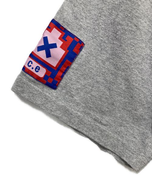 C.E cavempt（シーイー キャベンプト）C.E cavempt (シーイー キャベンプト) プリントTシャツ グレー サイズ:XLの古着・服飾アイテム