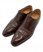 SCOTCH GRAINスコッチグレイン）の古着「ストレートチップシューズ」｜ブラウン