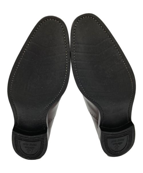 SCOTCH GRAIN（スコッチグレイン）SCOTCH GRAIN (スコッチグレイン) ストレートチップシューズ ブラウン サイズ:26ｃｍの古着・服飾アイテム