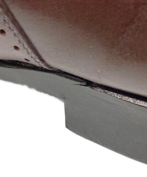SCOTCH GRAIN（スコッチグレイン）SCOTCH GRAIN (スコッチグレイン) ストレートチップシューズ ブラウン サイズ:26ｃｍの古着・服飾アイテム