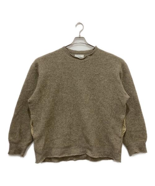 MARKA（マーカ）MARKA (マーカ) CUT / OFF CREW NECK ベージュ サイズ:3の古着・服飾アイテム