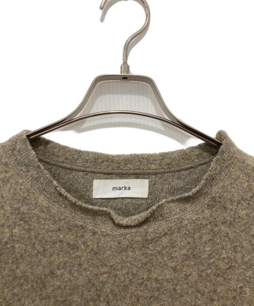 MARKA（マーカ）MARKA (マーカ) CUT / OFF CREW NECK ベージュ サイズ:3の古着・服飾アイテム