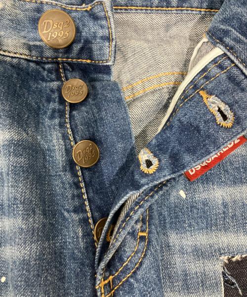 DSQUARED2（ディースクエアード）DSQUARED2 (ディースクエアード) デニムパンツ インディゴ サイズ:46の古着・服飾アイテム