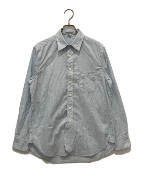 45R（フォーティファイブ・アール）45R (フォーティファイブ・アール) スーピマオーガニックバチストの908ローファーシャツ スカイブルー サイズ:下記参照の古着・服飾アイテム