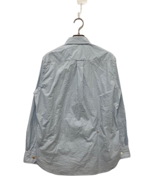 45R（フォーティファイブ・アール）45R (フォーティファイブ・アール) スーピマオーガニックバチストの908ローファーシャツ スカイブルー サイズ:下記参照の古着・服飾アイテム