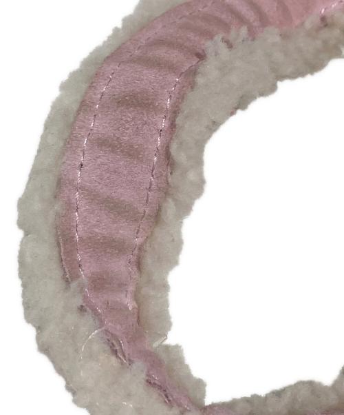 UGG（アグ）UGG (アグ) TELFAR (テルファー) ボア2WAYバッグ ピンクの古着・服飾アイテム