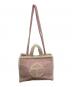 UGG (アグ) TELFAR (テルファー) ボア2WAYバッグ ピンク：10000円