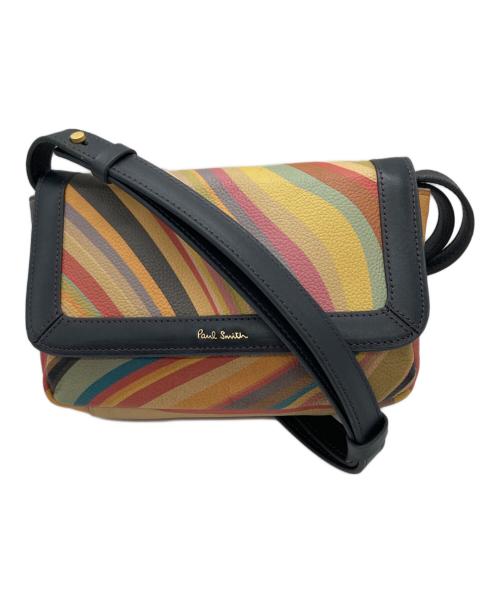 PAUL SMITH（ポールスミス）PAUL SMITH (ポールスミス) マルチストライプショルダーバッグ マルチカラーの古着・服飾アイテム