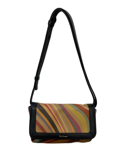 PAUL SMITH（ポールスミス）PAUL SMITH (ポールスミス) マルチストライプショルダーバッグ マルチカラーの古着・服飾アイテム