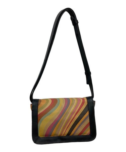 PAUL SMITH（ポールスミス）PAUL SMITH (ポールスミス) マルチストライプショルダーバッグ マルチカラーの古着・服飾アイテム