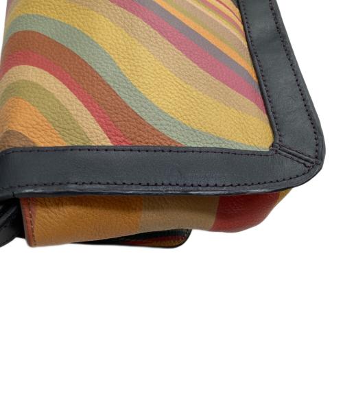 PAUL SMITH（ポールスミス）PAUL SMITH (ポールスミス) マルチストライプショルダーバッグ マルチカラーの古着・服飾アイテム