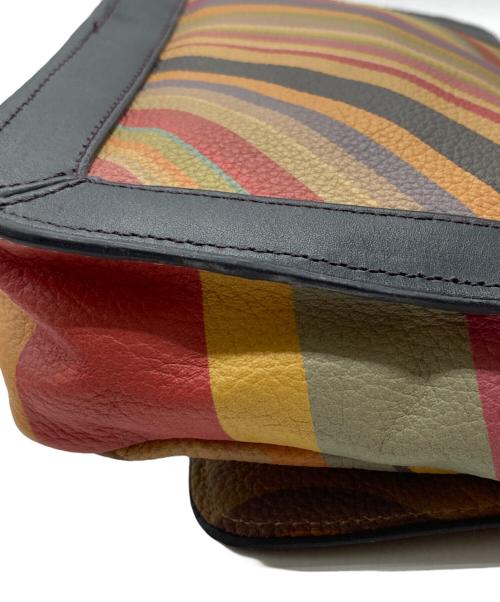 PAUL SMITH（ポールスミス）PAUL SMITH (ポールスミス) マルチストライプショルダーバッグ マルチカラーの古着・服飾アイテム