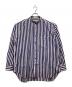 ISSEY MIYAKE（イッセイミヤケ）の古着「ストライプシャツ」｜ブルー×ホワイト