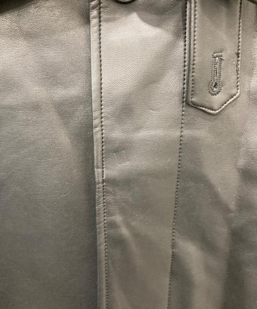 soerte（ソエルテ）soerte (ソエルテ) フェイクレザージャケット ブラック サイズ:2の古着・服飾アイテム