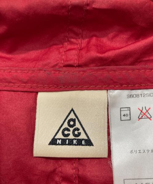 NIKE ACG（ナイキエーシージー）NIKE ACG (ナイキエージーシー) アノラックパーカー/90’ｓ ベージュ×レッド サイズ:Lの古着・服飾アイテム