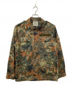 German Armyドイツ軍）の古着「German Flecktarn Camo Bundeswehr Field Shirt」｜オリーブ