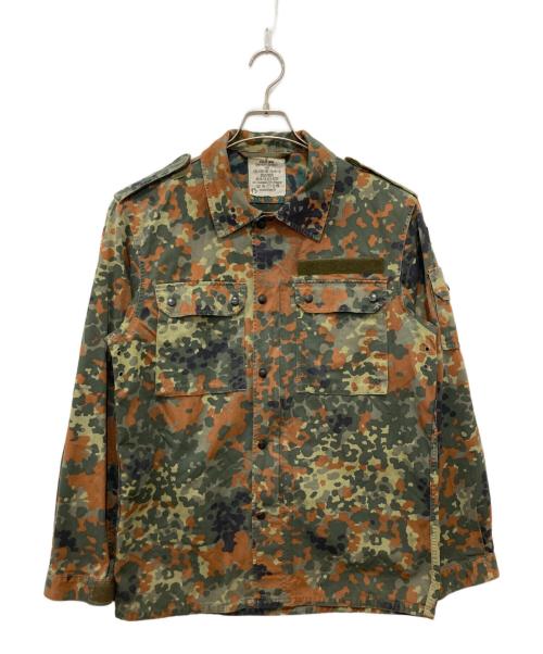 German Army（ドイツ軍）German Army (ドイツ軍) German Flecktarn Camo Bundeswehr Field Shirt オリーブ サイズ:下記参照の古着・服飾アイテム