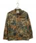 German Army（ドイツ軍）の古着「German Flecktarn Camo Bundeswehr Field Shirt」｜オリーブ