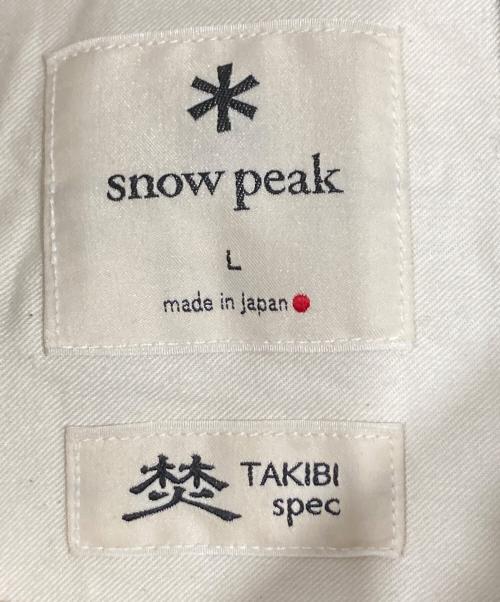 Snow peak（スノーピーク）snow peak (スノーピーク) TAKIBI CHINO PANTS ブラック サイズ:Lの古着・服飾アイテム