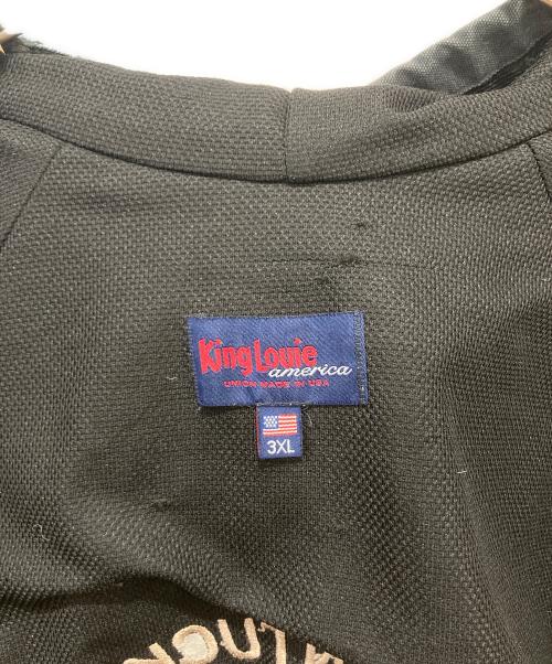 KING LOUIE（キングルイ）KING LOUIE (キングルイ) ダック時フーデッドジャケット ブラック サイズ:3XLの古着・服飾アイテム