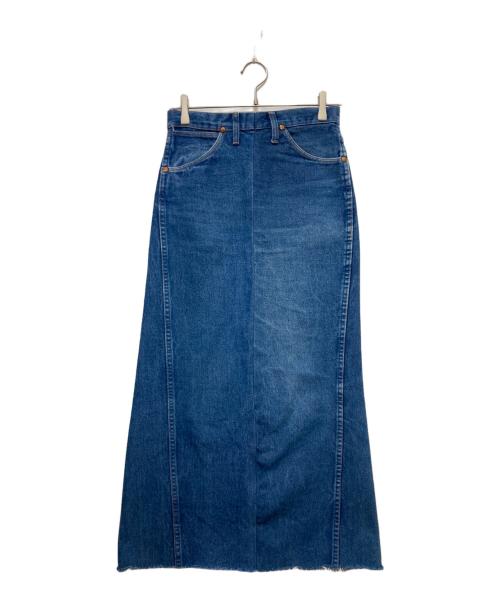 77circa（ナナナナサーカ）77circa (ナナナナサーカ) quilt rug cutback denim skirt インディゴ サイズ:下記参照の古着・服飾アイテム