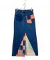 77circa (ナナナナサーカ) quilt rug cutback denim skirt インディゴ サイズ:下記参照：5000円
