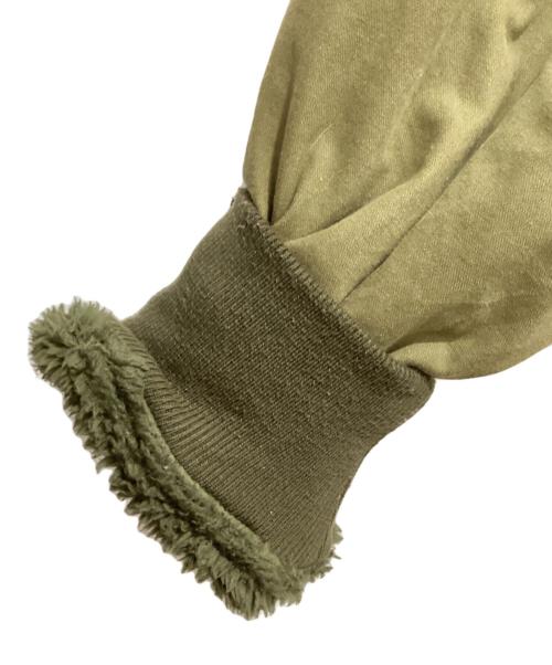 ARMY TWILL（アーミーツイル）ARMY TWILL (アーミーツイル) JOURNAL STANDARD relume (ジャーナルスタンダード レリューム) 別注リバーシブル ノーカラーブルゾン オリーブ サイズ:Lの古着・服飾アイテム