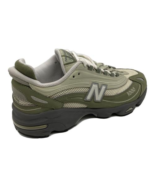 NEW BALANCE（ニューバランス）NEW BALANCE (ニューバランス) ローカットスニーカー/New Balance M1000MEO グリーン×グレー サイズ:27cmの古着・服飾アイテム