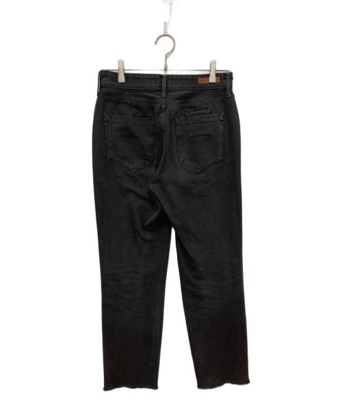 YANUK（ヤヌーク）YANUK (ヤヌーク) 金子綾 (カネコアヤ) ハイライズスリムテーパードパンツ ブラック サイズ:25の古着・服飾アイテム