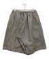tricot COMME des GARCONS (トリココムデギャルソン) ワイドハーフパンツ グレー×シルバー サイズ:S：10000円