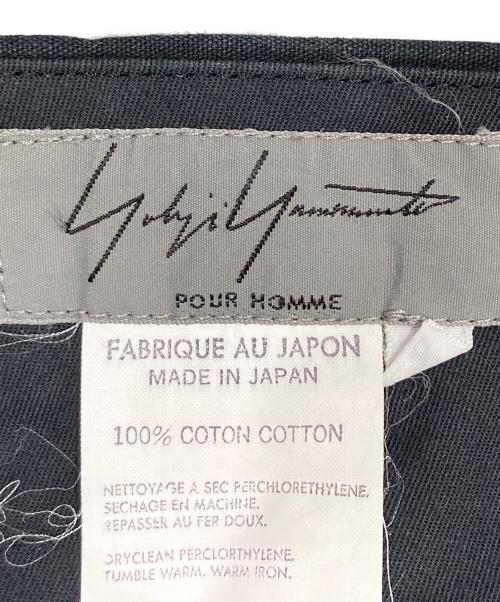 Yohji Yamamoto pour homme（ヨウジヤマモト プールオム）Yohji Yamamoto pour homme (ヨウジヤマモト プールオム) タックパンツ ブラック サイズ:Sの古着・服飾アイテム