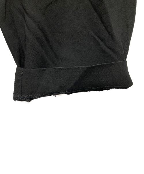 Yohji Yamamoto pour homme（ヨウジヤマモト プールオム）Yohji Yamamoto pour homme (ヨウジヤマモト プールオム) ツータックウールレーヨンパンツ/97SS ブラック サイズ:Mの古着・服飾アイテム