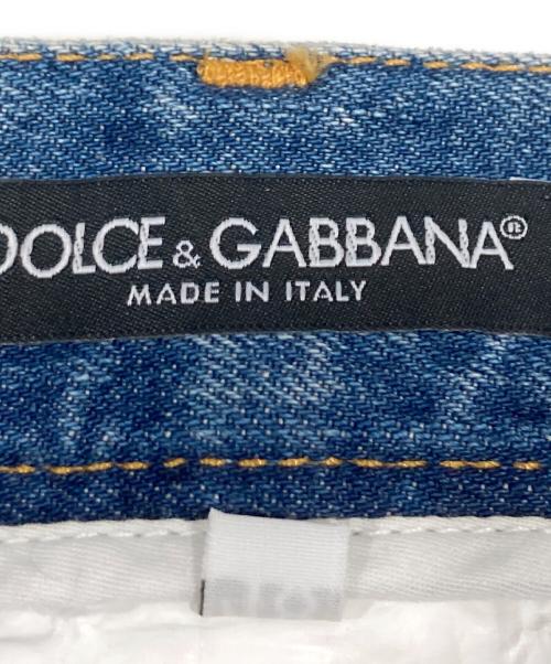 DOLCE & GABBANA（ドルチェ＆ガッバーナ）DOLCE & GABBANA (ドルチェ＆ガッバーナ) デニムパンツ インディゴ サイズ:48の古着・服飾アイテム
