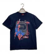 SPIDER-MANスパイダーマン）の古着「プリントTシャツ」｜ネイビー