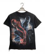 SPIDER-MAN3スパイダーマン3）の古着「ムービープリントTシャツ」｜ブラック