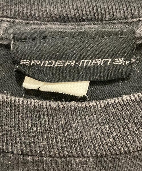 SPIDER-MAN3（スパイダーマン3）SPIDER-MAN3 (スパイダーマン3) ムービープリントTシャツ ブラック サイズ:-の古着・服飾アイテム