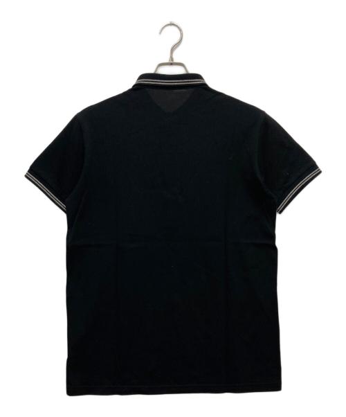 FRED PERRY（フレッドペリー）FRED PERRY (フレッドペリー) 銀ラメポロシャツ ブラック サイズ:Lの古着・服飾アイテム