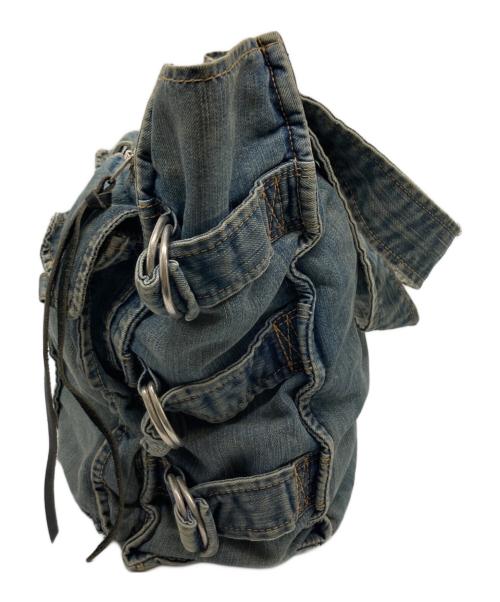 COMME des GARCONS JUNYA WATANABE MAN（コム デ ギャルソン ジュンヤ ワタナベ マン）COMME des GARCONS JUNYA WATANABE MAN (コム デ ギャルソン ジュンヤ ワタナベ マン) マルチポケットデニムトートバッグ インディゴの古着・服飾アイテム