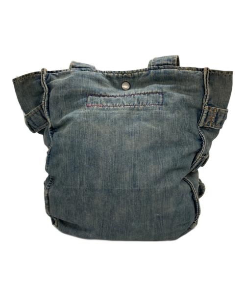 COMME des GARCONS JUNYA WATANABE MAN（コム デ ギャルソン ジュンヤ ワタナベ マン）COMME des GARCONS JUNYA WATANABE MAN (コム デ ギャルソン ジュンヤ ワタナベ マン) マルチポケットデニムトートバッグ インディゴの古着・服飾アイテム