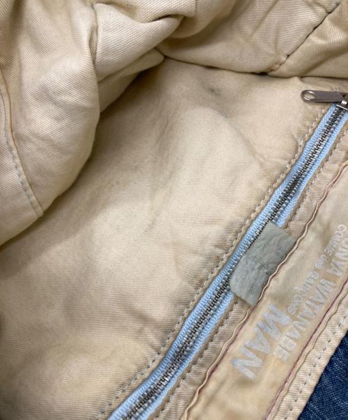 COMME des GARCONS JUNYA WATANABE MAN（コム デ ギャルソン ジュンヤ ワタナベ マン）COMME des GARCONS JUNYA WATANABE MAN (コム デ ギャルソン ジュンヤ ワタナベ マン) マルチポケットデニムトートバッグ インディゴの古着・服飾アイテム