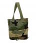 COMME des GARCONS JUNYA WATANABE MAN（コム デ ギャルソン ジュンヤ ワタナベ マン）の古着「迷彩パッチトートバッグ」｜オリーブ