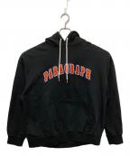 paragraphパラグラフ）の古着「プルオーバーパーカー」｜ブラック