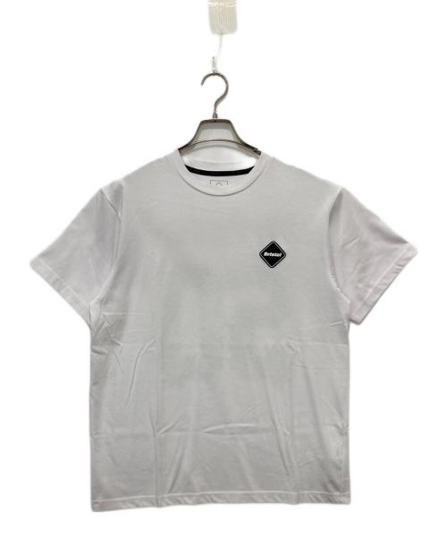 F.C.R.B.（エフシーレアルブリストル）F.C.R.B. (エフシーレアルブリストル) 50 LETTERED EMBLEM TEE ホワイト サイズ:Lの古着・服飾アイテム