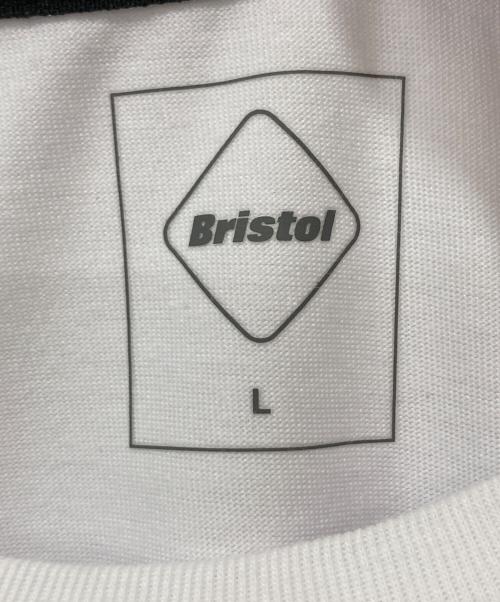F.C.R.B.（エフシーレアルブリストル）F.C.R.B. (エフシーレアルブリストル) 50 LETTERED EMBLEM TEE ホワイト サイズ:Lの古着・服飾アイテム