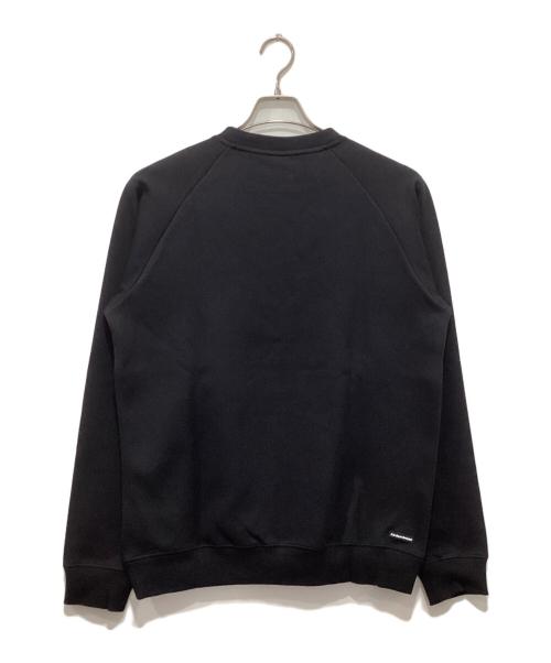 F.C.R.B.（エフシーレアルブリストル）F.C.R.B. (エフシーレアルブリストル) オーセンティック ロゴクルーネック スウェット ブラック サイズ:M 未使用品の古着・服飾アイテム