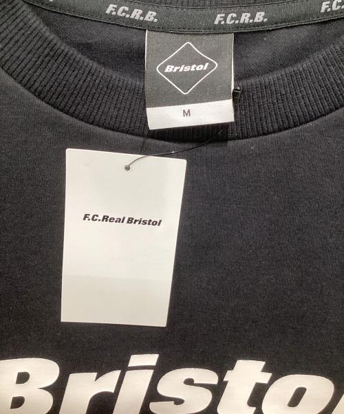 F.C.R.B.（エフシーレアルブリストル）F.C.R.B. (エフシーレアルブリストル) オーセンティック ロゴクルーネック スウェット ブラック サイズ:M 未使用品の古着・服飾アイテム