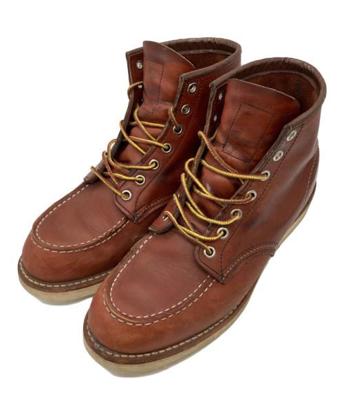 RED WING（レッドウィング）RED WING (レッドウィング) Heritage 6inch MOC Toe ブラウン サイズ:26ｃｍの古着・服飾アイテム