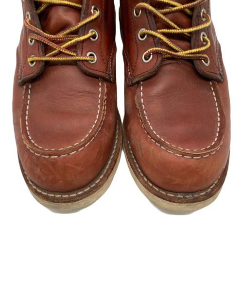 RED WING（レッドウィング）RED WING (レッドウィング) Heritage 6inch MOC Toe ブラウン サイズ:26ｃｍの古着・服飾アイテム