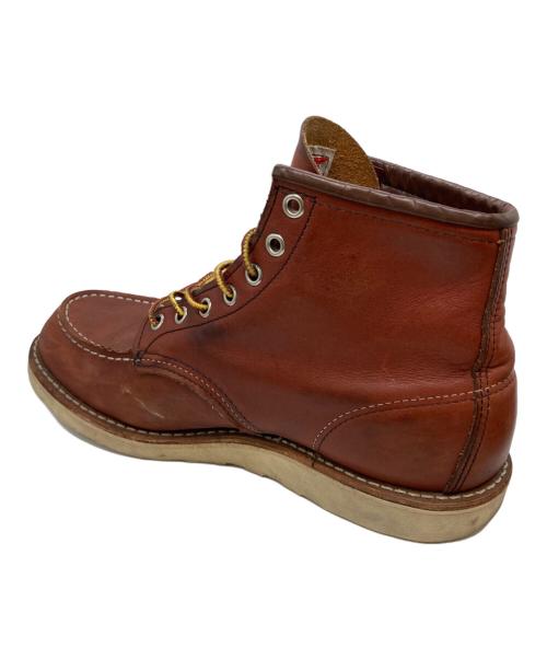 RED WING（レッドウィング）RED WING (レッドウィング) Heritage 6inch MOC Toe ブラウン サイズ:26ｃｍの古着・服飾アイテム